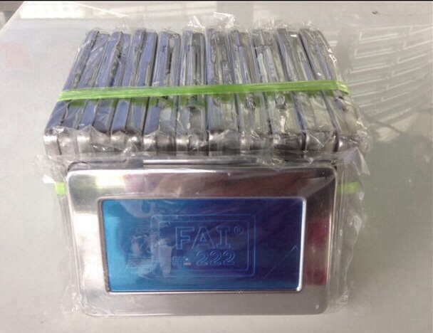 แจ้ง จำนวน ได้เลยครับ ตลับ สแตนเลส FAI No.222 ชุด 10 ตลับ