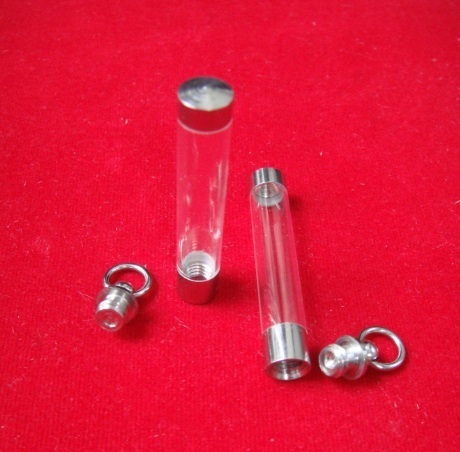 คู่ละ   160  บาท@@ปลอกตะกรุด อคีลิค ข้อเกลียว สแตนเลส.@No.12 @