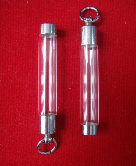 คู่ละ   160  บาท@@ปลอกตะกรุด อคีลิค ข้อเกลียว สแตนเลส.@No.12 @