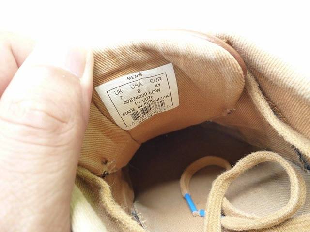 "เคาะเดียว" รองเท้ามือสอง K-SWISS เบอร์ 41 เป็นหนังสีน้ำตาล แท้ ซื้อมาใส่ไม่ได้ เปิดต่ำกว่าทุน