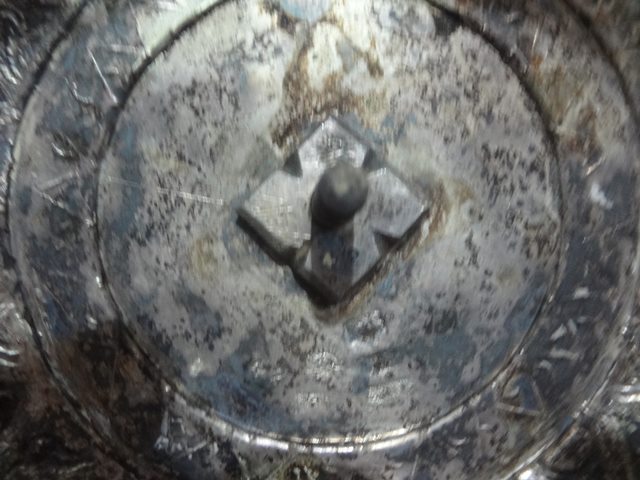  ขันเงินพร้อม พาน + ทัพพี หนัก ครึ่งกิโล 6 ขีด ปากขันกว้าง 8 นิ้ว