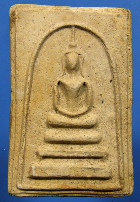 พระสมเด็จหลวงปู่นาค วัดระฆังปี2495 พิมพ์เทวดาใหญ่ฝังตะกรุดสองดอก