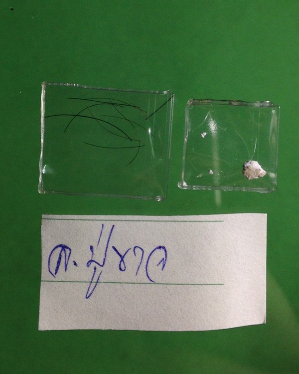 ล็อกเก็ตหลวงปู่ขาว วัดถ้ำกลองเพล ขนาด2.5*3.5ซม.  หลวงปู่บุญเพ็งนำมาแจกช่วงปี3 กว่า  พร้อมอัฐิ,เกศา