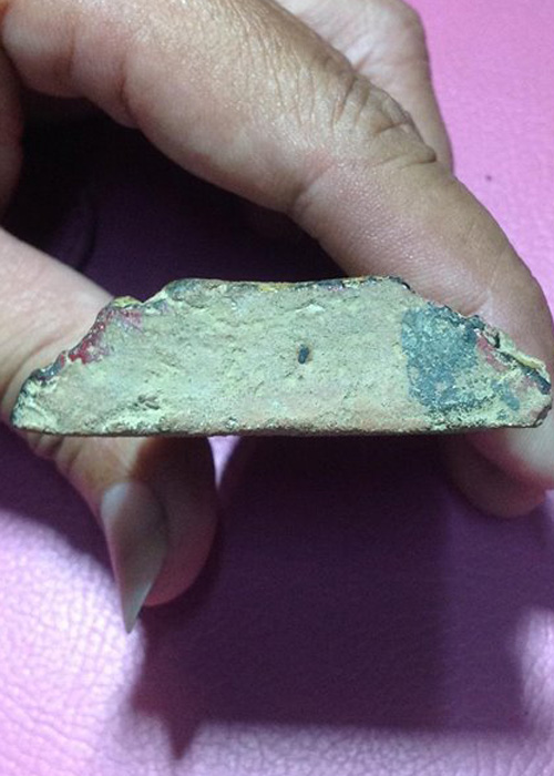 โคนสมอปางมารวิชัย ลงรักปิดทองล่อชาดเดิมๆ สภาพสวยมาก แท้ดูง่าย ราคาไม่แพง 