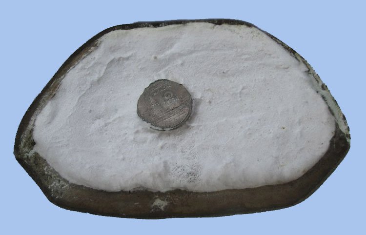 พระพุทธรูปบูชาปางมารวิชัย เนื้อทองเหลือง ขนาดหน้าตักประมาณ 3.5 นิ้วก้นอุดปูนฝังเหรียญบาท เคาะแรกครับ