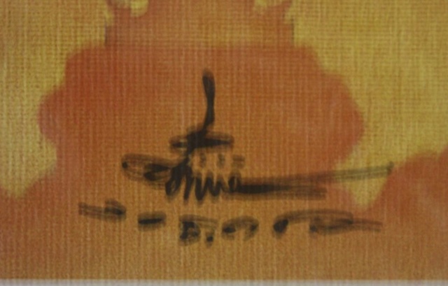 ภาพ "ม้าทิพย์์ นักษัตรปีมะเมีย ขนาด 43x50 ซม. ลายเซ็น พ.ศ.เก่าปี 2547