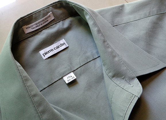 เสื้อเชิ๊ต pierre cardin ของแท้ เบอร์ XL คนไทยครับ