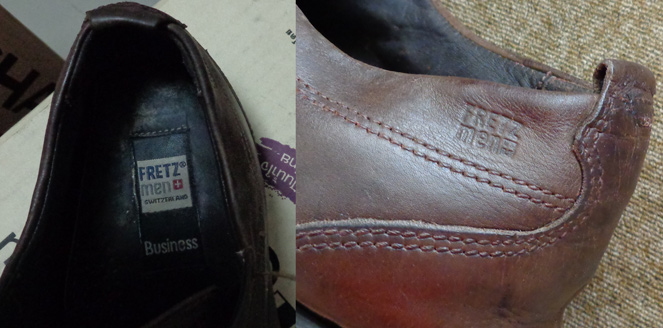 รองเท้า FRETZ ของแท้ MEN มือสอง made in SWITZERLAND