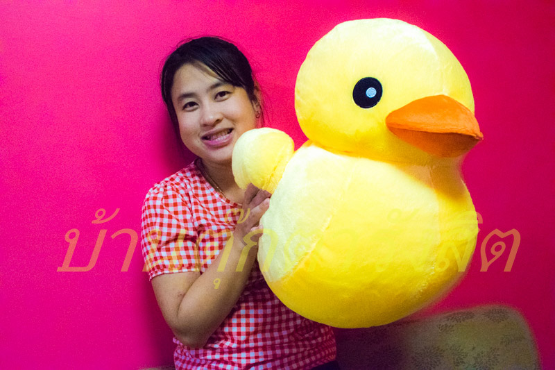 ตุ๊กตารักนะเป็ดโง่