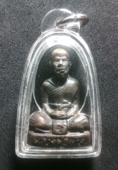 รูปหล่อหลวงพ่อพริ้งวัดโบสถ์โก่งธนู