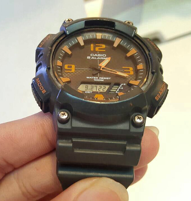 นาฬิกา CASIO ของแท้ Tough Solar 5 Alarm