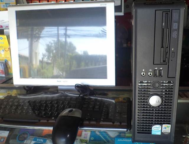 คอมพิวเตอร์ ครบชุด เครสDELLสวยสวย**สินค้ามือ2ถูก