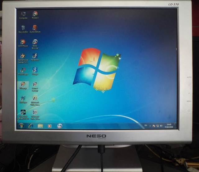 คอมพิวเตอร์ ครบชุด เครสDELLสวยสวย**สินค้ามือ2ถูก