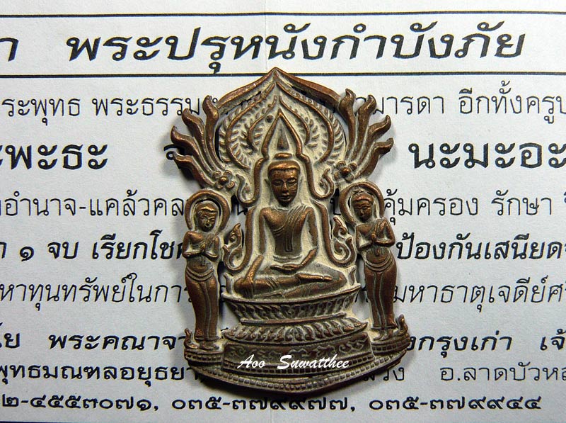 พระปรุหนังกำบังภัย หลวงพ่อรักษ์ อนาลโย