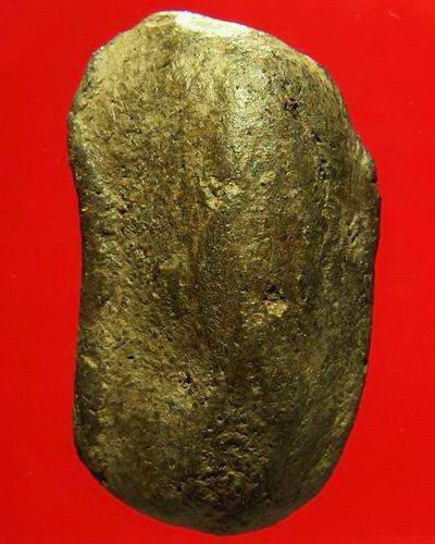 พระร่วงนั่งเม็ดน้อยหน่า สุโขทัย เนื้อดิน+ใบรับรองพระแท้