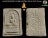 พระพุทธนิมิตรพิมพ์เล็ก หลวงปู่ดู่ พรหมปัญโญ วัดสะแก จ.พระนครศรีอยุธยา ปี2532