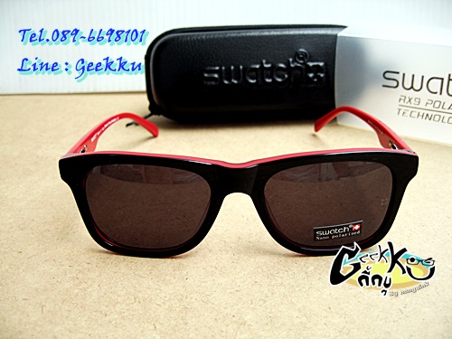 แว่นกันแดด Swatch (SW6159 C-1)  ขาสปริง เทคโนโลยี Nano Polarized