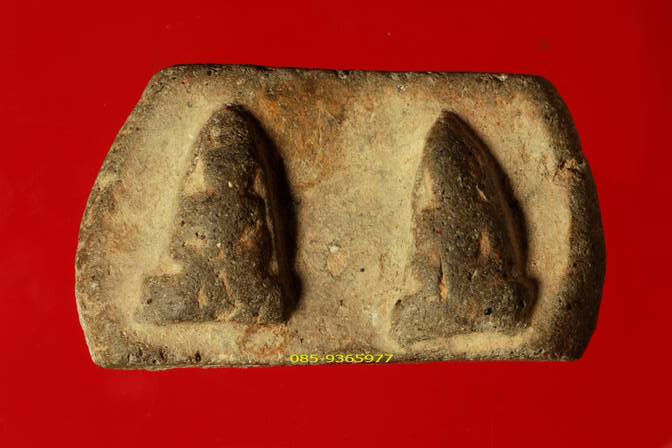 พระเชตตุพนคู่ กรุเตาทุเรียง สวรรคโลก เนื้อดิน หายากจิง เพิ่งเคยเจอ