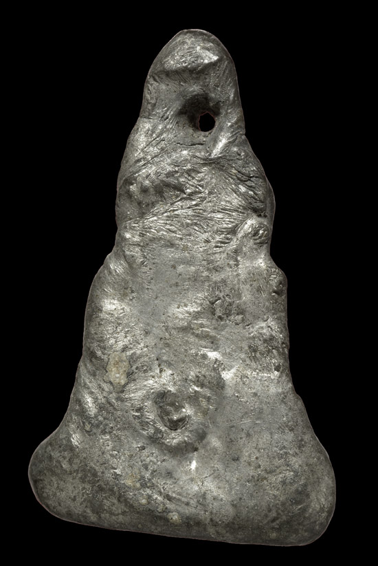 ตะไกรหน้าครุฑ เนื้อชินเงิน อยุธยา ผิวปรอทสวยๆ