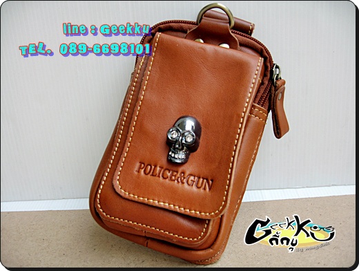  กระเป๋าหนังแท้ เอาไว้ร้อยหูเข็มขัดใส่เหน็บเอวค่ะ 