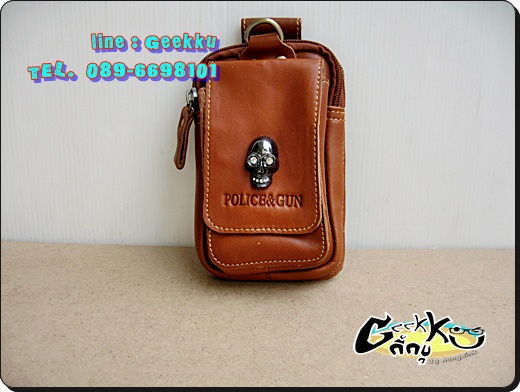  กระเป๋าหนังแท้ เอาไว้ร้อยหูเข็มขัดใส่เหน็บเอวค่ะ 