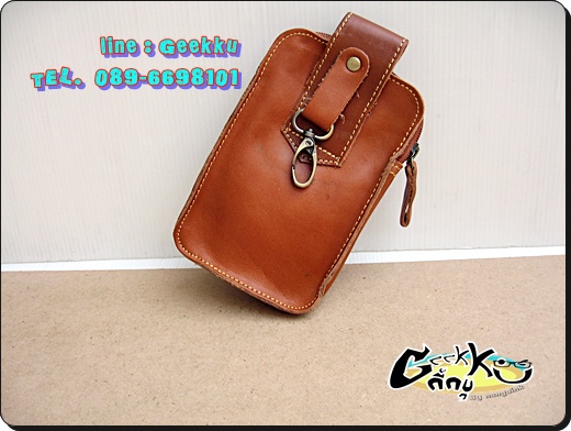  กระเป๋าหนังแท้ เอาไว้ร้อยหูเข็มขัดใส่เหน็บเอวค่ะ 