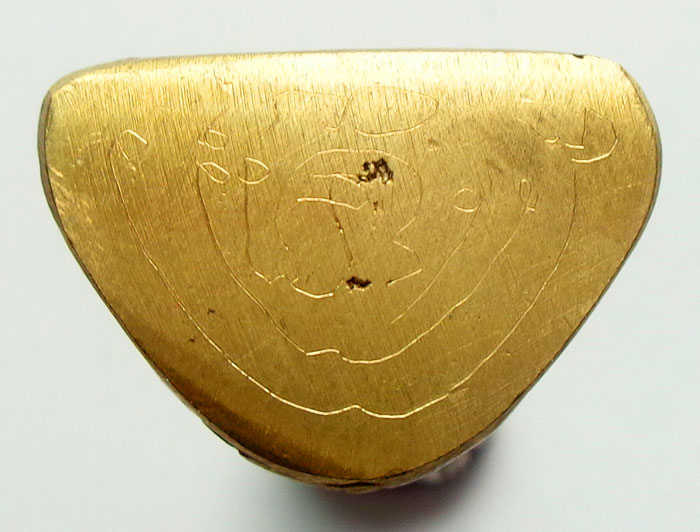 รูปหล่อหลวงพ่อ เดิม ปี 48 ของดีเมืองปากน้ำโพธิ์ เนื้อทองเหลือง พิมพ์นี้ลายละเอียดคมชัด โค๊ตใบโพธิ์ 