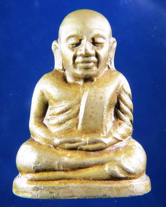 รูปหล่อหลวงพ่อเงิน วัดบางคลาน ปี 15 พิมพ์คอแอล อัลปาก้า ต๊อกโค๊ต