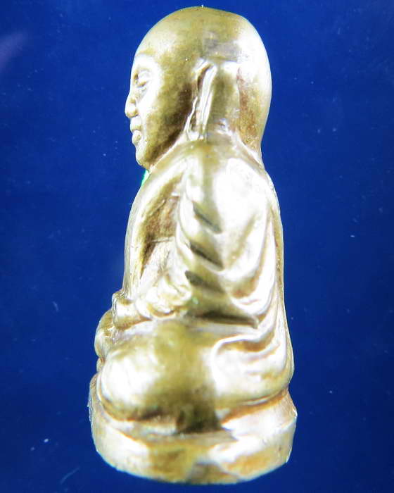 รูปหล่อหลวงพ่อเงิน วัดบางคลาน ปี 15 พิมพ์คอแอล อัลปาก้า ต๊อกโค๊ต