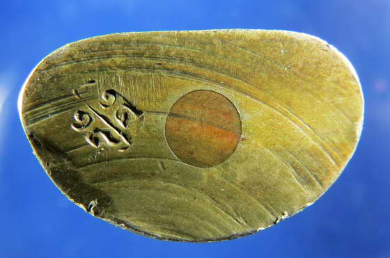 รูปหล่อหลวงพ่อเงิน วัดบางคลาน ปี 15 พิมพ์คอแอล อัลปาก้า ต๊อกโค๊ต