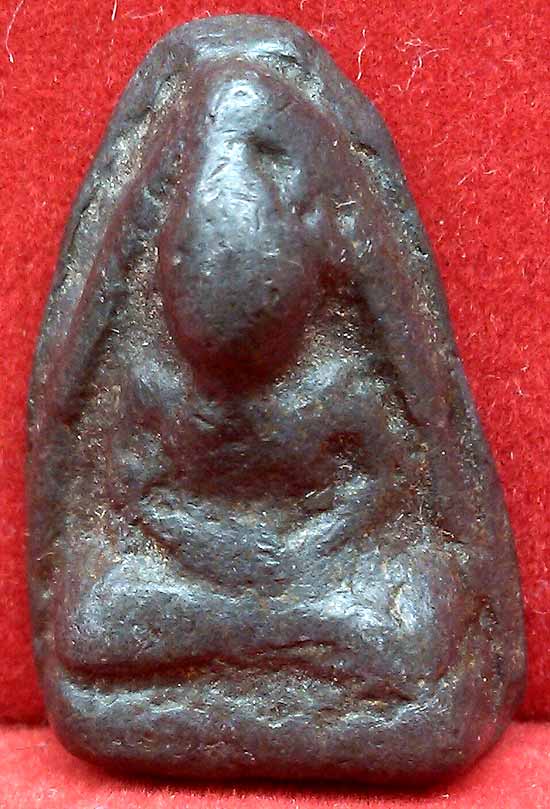 *พิมพ์พระโป้เล็ก เนื้อชิน สนิมแดง กรุวัดสุวรรณฯ อ่างทอง*