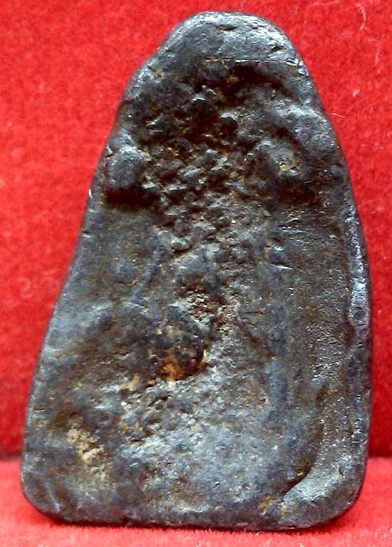 *พิมพ์พระโป้เล็ก เนื้อชิน สนิมแดง กรุวัดสุวรรณฯ อ่างทอง*