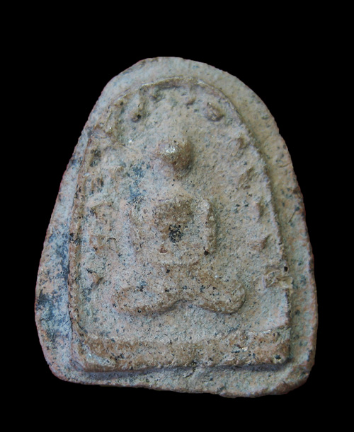 พระกรุ วัดราชนัดดา พิมพ์ซุ้มกอพัดใบลาน ขัดสมาธิเพชร