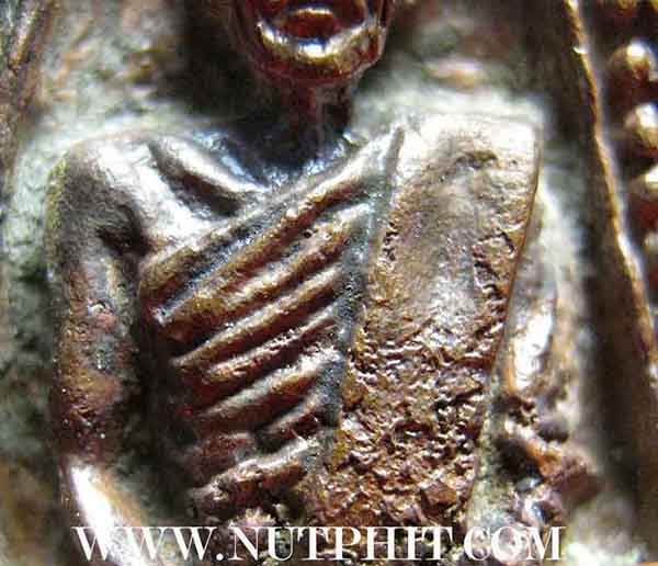 90*เหรียญหล่อโบราณหลวงพ่อไป๋ ญาณผโล ปี 14 วัดหลวงพ่อเพชร พิจิตร