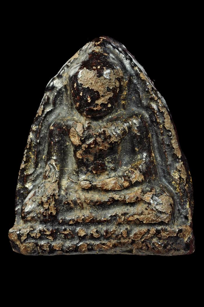 พระหลวงพ่อโต ลงรัก พิมพ์มารวิชัย สภาพสวย