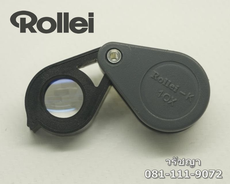 กล้องส่องพระ Rollei-K 10x (เยอรมัน) หน้าเลนส์14mm. เลนส์แก้วใสเคลือบมัลติโค๊ท ให้ภาพคมชัดโฟกัสนิ่ง ม