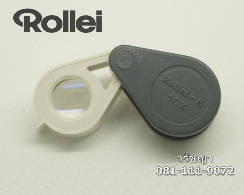 กล้องส่องพระ Rollei-K 10x (เยอรมัน) หน้าเลนส์14mm. เลนส์แก้วใสเคลือบมัลติโค๊ท ให้ภาพคมชัดโฟกัสนิ่ง ม