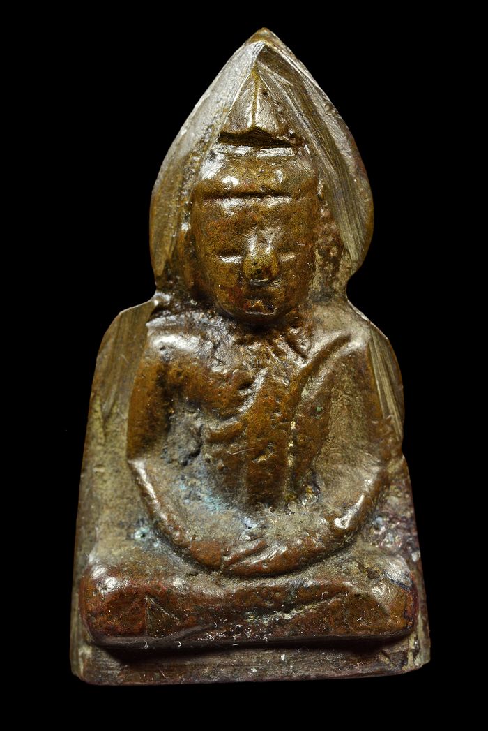 เหรียญหล่อพิมพ์พระพุทธหลวงพ่อเกีย วัดภุมรินทร์