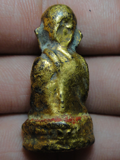 พระสังกัจจายน์ กรุวัดเชิงท่า จ.นนทบุรี ลงรักปิดทองเดิม สภาพพอสวย แท้ดูง่าย ไม่แพงอย่างที่คิด