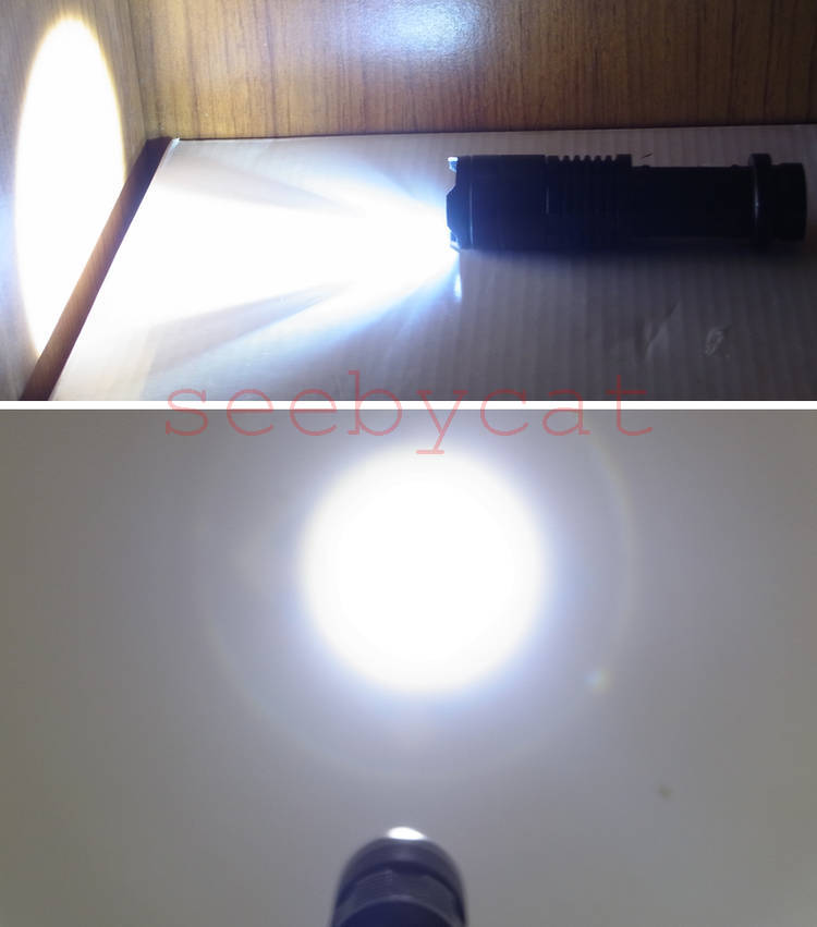 ไฟฉาย UltraFire CREE T6 ใส่ถ่านแบบ 14500 (AA)