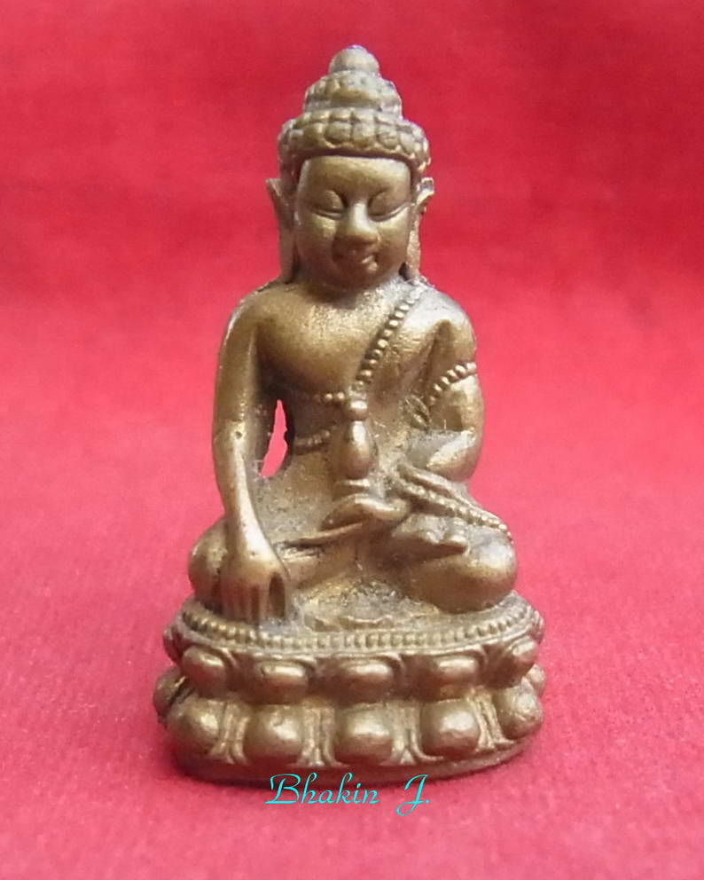 พระกริ่งสามณะ หลวงพ่อเกษม เขมโก เนื้อทองเหลือง ปี 36 ก้นอุ สภาพสวยๆ ครับ