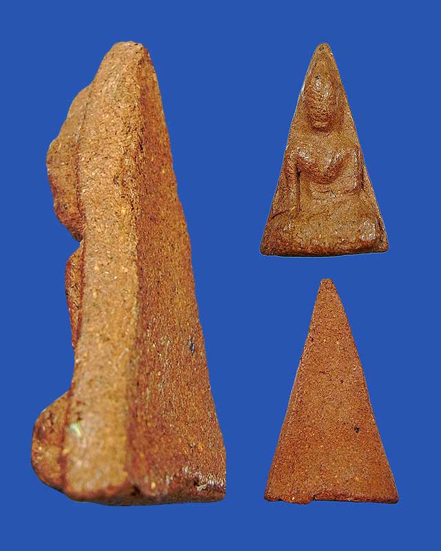 พระผงพิมพ์นางพญาเนื้อเกษร หลวงปู่คำพัน โฆษปัญโญ