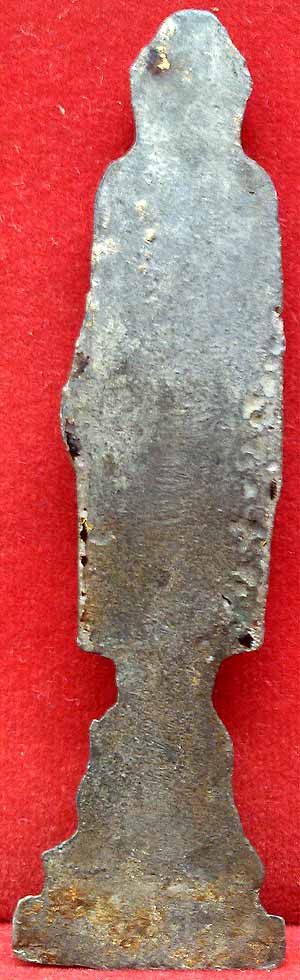 *พระอู่ทองพิมพ์ยืน เนื้อชิน กรุวัดสิงห์ ปทุมธานี*