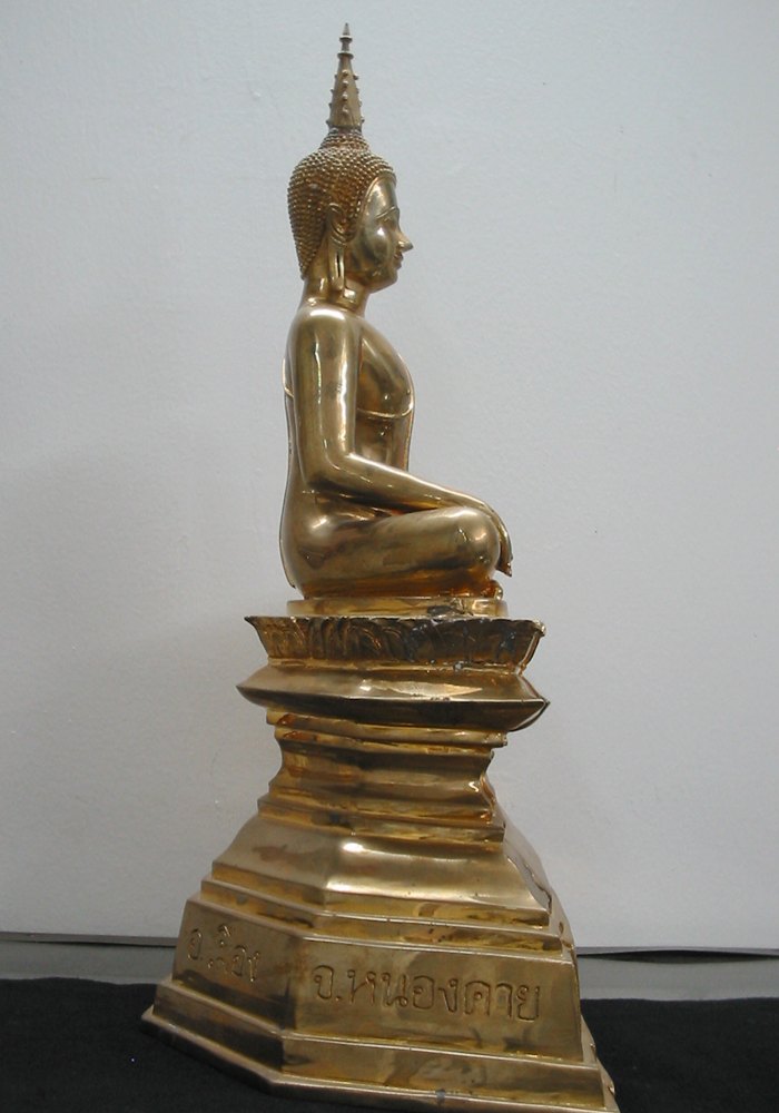 พระบูชาหน้าตัก๙นิ้ว หลวงพ่อพระใส รุ่นบารมีพ่อ พ.ศ.2552 (ประกวดชนะอันดับ2)