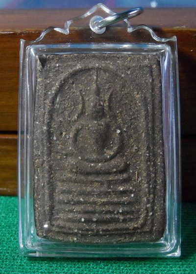 พระสมเด็จหูบายศรี เนื้อว่านชานหมาก กรุวัดป่าช่องกุ่ม หลวงปู่หมุน วัดบ้านจาน เสกพิธีรวยทันใจ