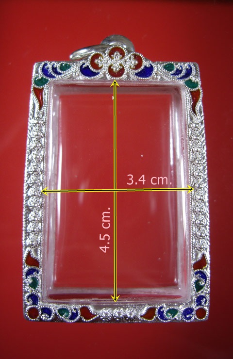 ตลับเงินแท้ลงยา OTOP 5 ดาว จากสุโขทัย   