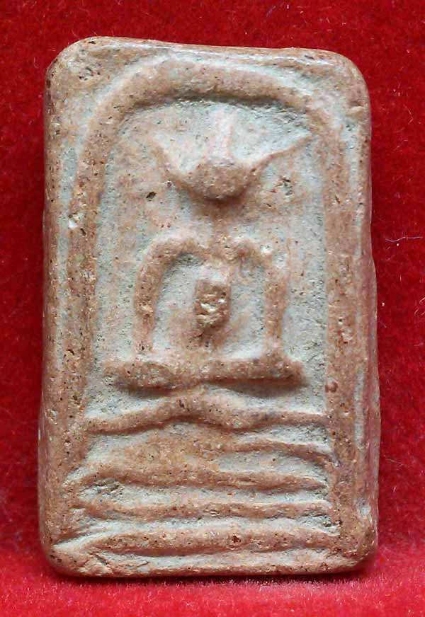 *สมเด็จฯหูบายศรี เนื้อดินเผา กรุเก่าวัดโพธิ์บางปะอิน*