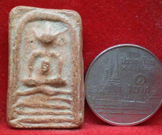 *สมเด็จฯหูบายศรี เนื้อดินเผา กรุเก่าวัดโพธิ์บางปะอิน*