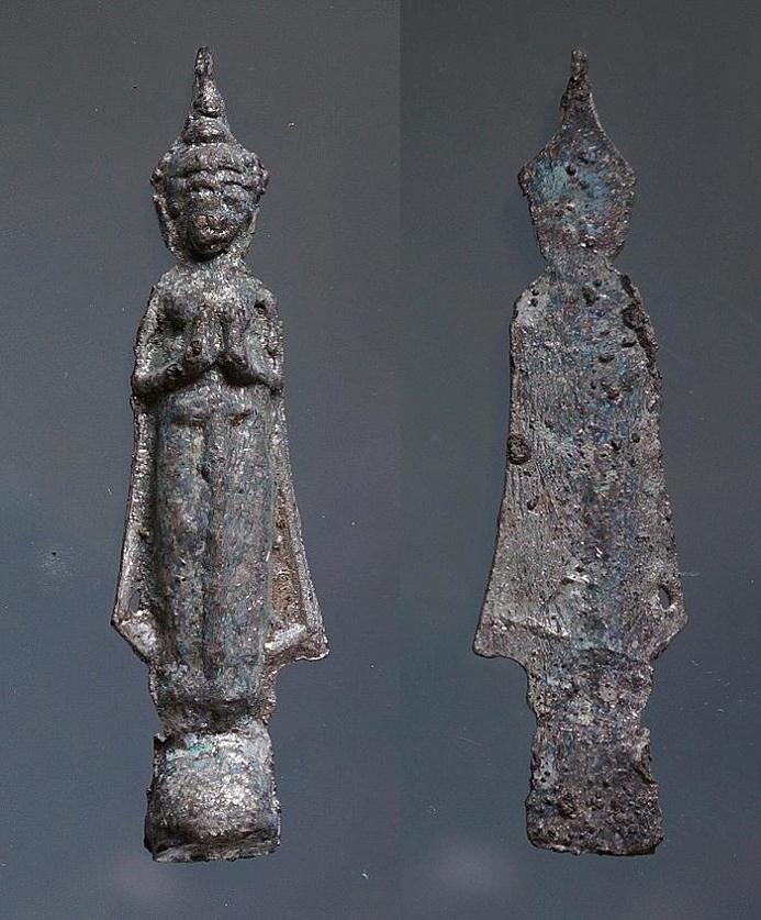 พระกรุเนื้อชินเงินวัดเกาะสัมพันธวงค์6องค์