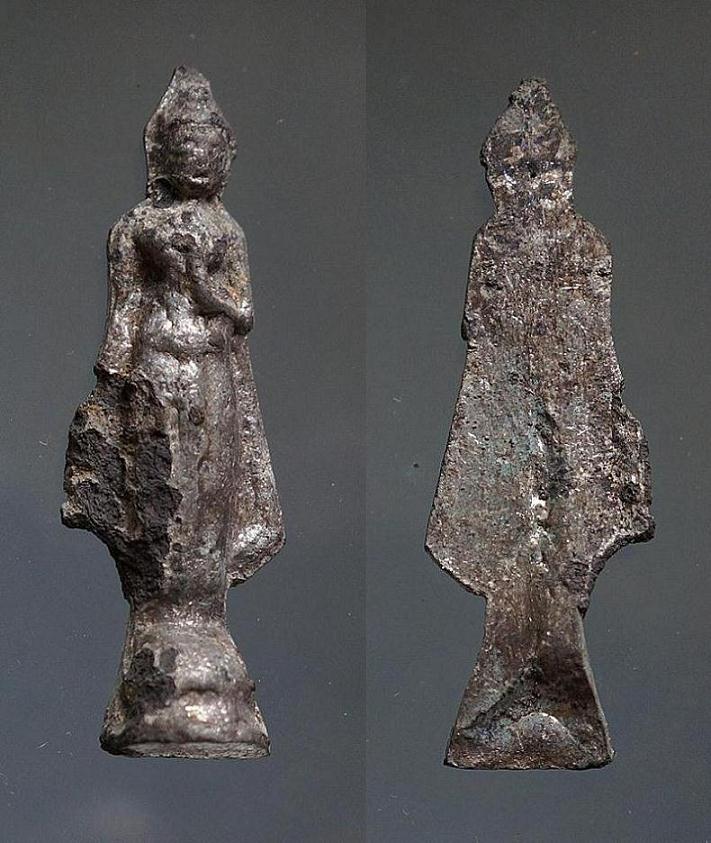 พระกรุเนื้อชินเงินวัดเกาะสัมพันธวงค์6องค์